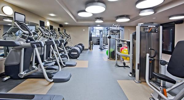 Fitness Center at The Lyric Capitol Hill Apartments, Seattle, WA