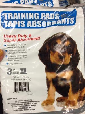 PUPPY TRAINING PADS }:{