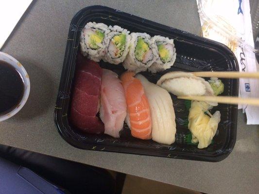 Sushi lunch special