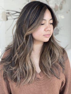 Balayage and Cut by Su