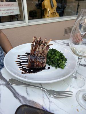 Rack of lamb