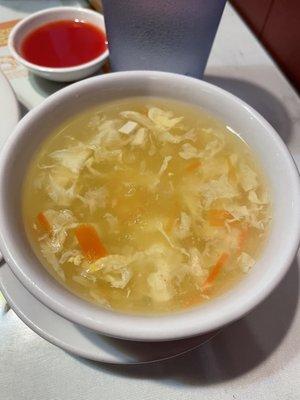 Egg Drop soup...perfect on a cold winter day!