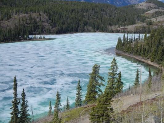 Emerald Lake- the turn around point for the trip.