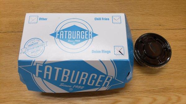 FatBurger box for sides