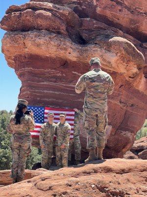 What a treat to watch this ceremony!