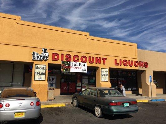 It's a bird, it's a liquor store, it's a hot pot place!