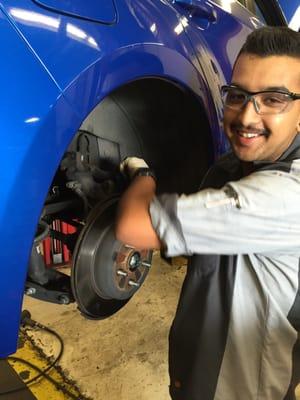 Yes! We do enjoy working on your brakes. (photo credit to Fern)