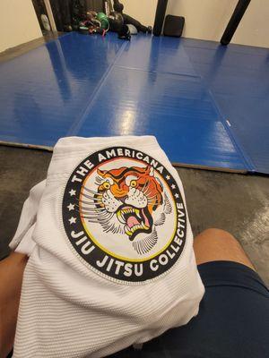 So proud to receive this gi and represent my new favorite hobby!