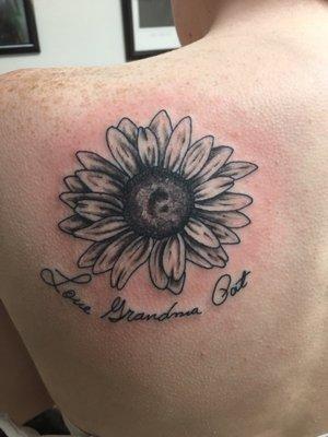 Tattoo by Ali with my grandmother's handwriting