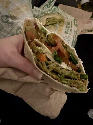 Veggie Patty wrap