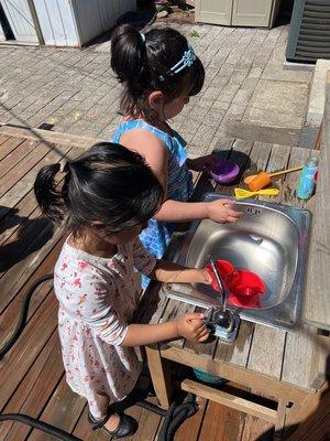 Outside Mud Kitchen