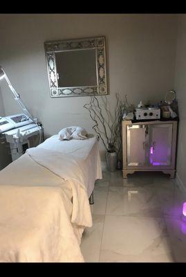 A Massage and Facial room