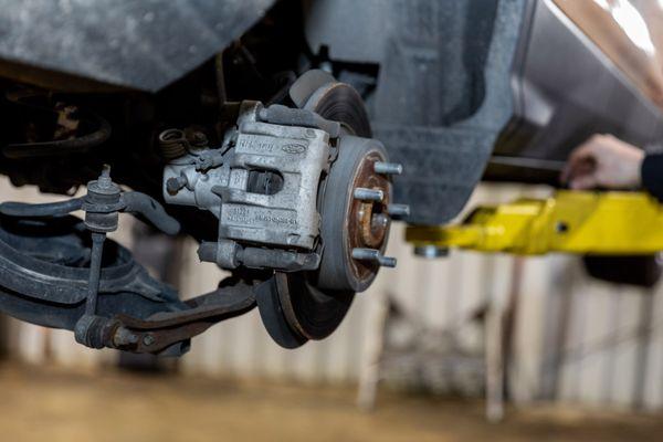 We offer brake repair and service!