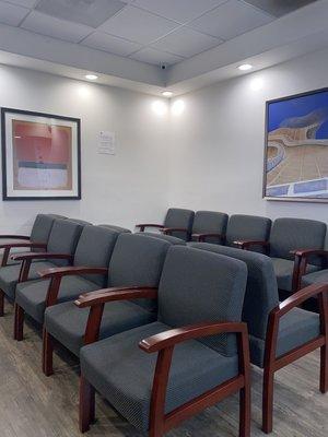 Our waiting room for all of our patients.