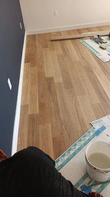 Laminate flooring Installation