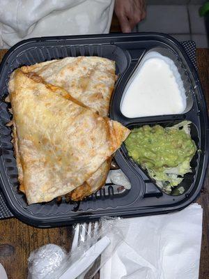 Al pastor quesadilla