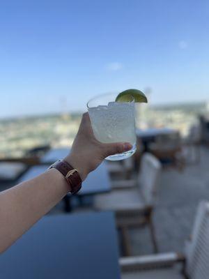 Rooftop margaritas hit different