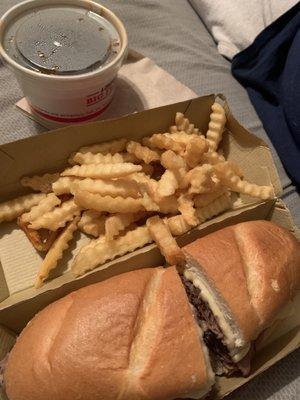 Classic French Dip & Swiss Cheese with Au Jus