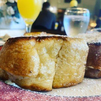 Cheese stuffed French toast