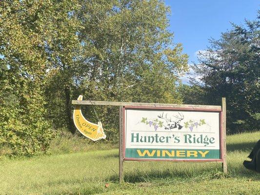 Winery Sign