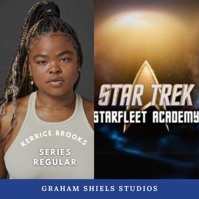 Kerrice Brooks Series Regular CBS & Paramount+'s "Star Fleet Academy"