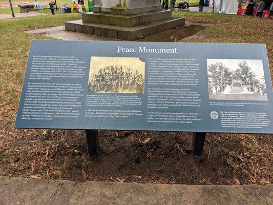 Triumph of Peace, aka the Peace Monument, Atlanta