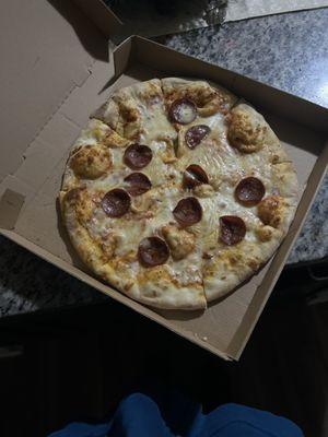 pepperoni pizza medium