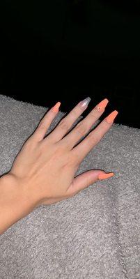 Acrylic Manicure