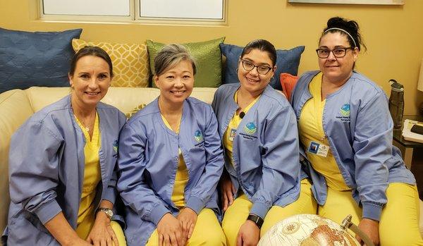 Our caring nurses at Global Home Hospice!!