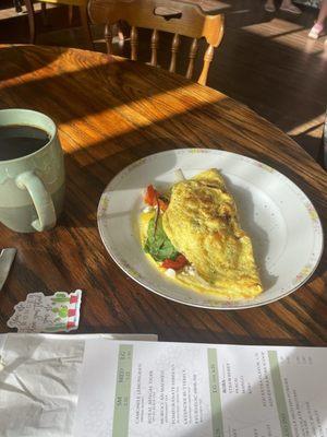 Garden omelette