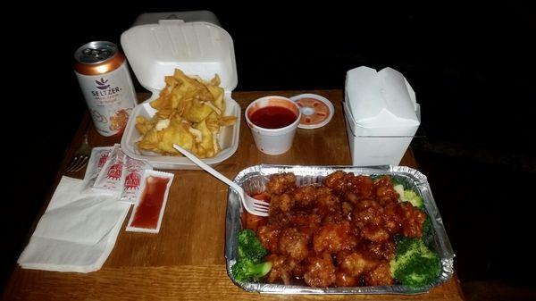 General Tso & Crab Rangoon