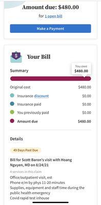 Covid test bill