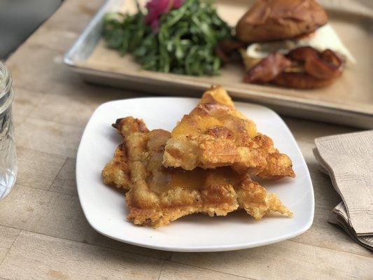 Waffle Iron Hashbrowns!