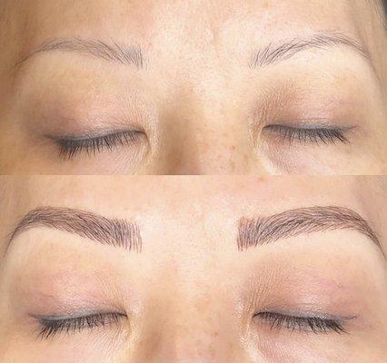 Microblading Brow Transformation