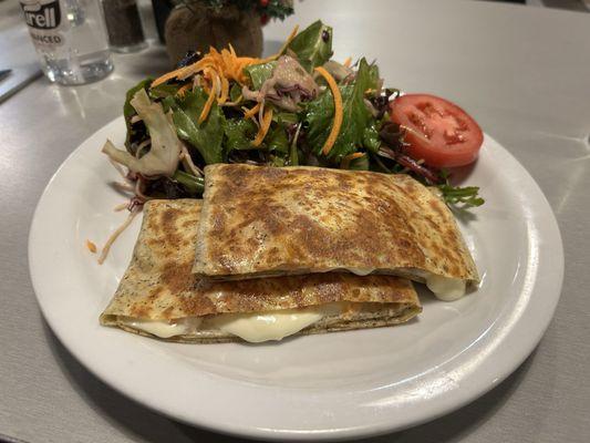 Smoked salmon crepe