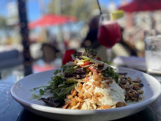 Baked Goat Cheese Salad