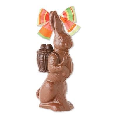 Classic solid chocolate Easter Bunnies