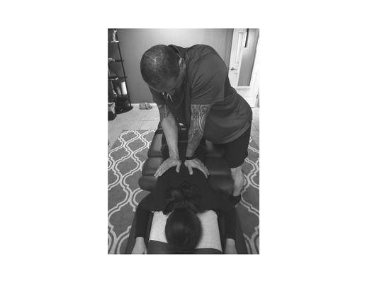 GPA Chiropractic - Gravitational Pattern Alignment - Thoracic spine manipulation.