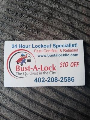 Bust-A-Lock Locksmith