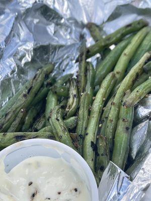 Grilled green beans for the win Liliana's