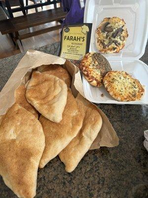 Iraqi bread 4/$1, and pita breads, any variety only $1.25 each. Both fresh made daily! You gota check this place out!