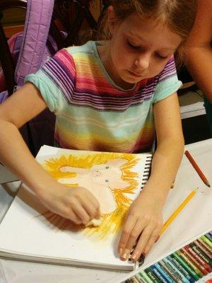 Private tutoring available to enhance art skills in various media.