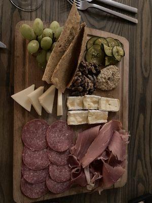 Half charcuterie board