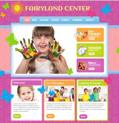 Visit  http://fairylandcenter.com/. Custom web design. WordPress. Get a quote for your project today!