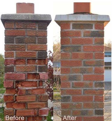 Chimney repair