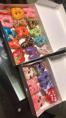 Custom Birthday Donuts