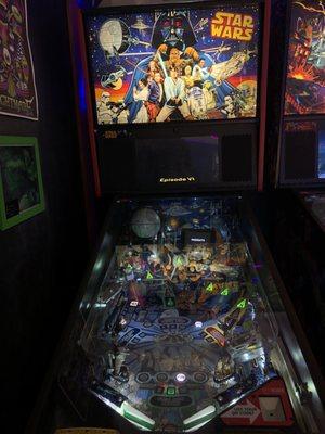 Star Wars pinball, pick your adventure