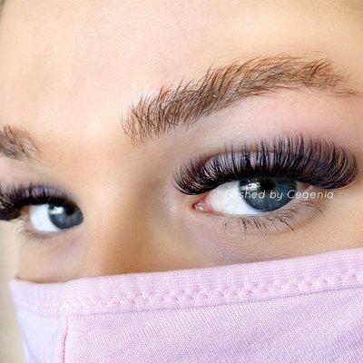 Full volume lash extensions