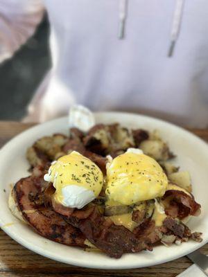 Meat lovers Benedict