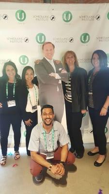 Having fun at Scheduling Institute with all my team leads!!! #theu #schedulinginstitute #marconidentalgroup